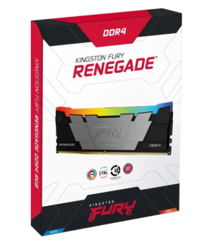 Модуль памяти DDR4 16Gb PC4-25600 3200MHz Kingston Fury Renegade Black RGB