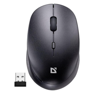 Мышь беспроводная Defender Auris MB-027 серый