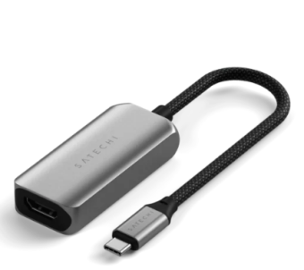 Кабель-переходник (адаптер) USB-C (m)  --  HDMI (m), Satechi 8K Space Gray