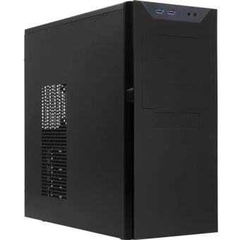 Корпус INWIN Powerman BA833 (Miditower, 2*USB3.0, 600W, mATX, чёрный)