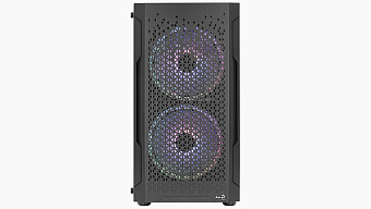 Корпус Aerocool Trinity Mini-G-BK-v2 (MidiTower, 2*USB3.0, 1*USB2.0, mATX, без БП) Black