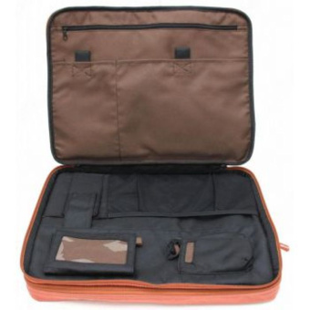 Сумка для ноутбука 15" Riva 8930 искусственная кожа, черная