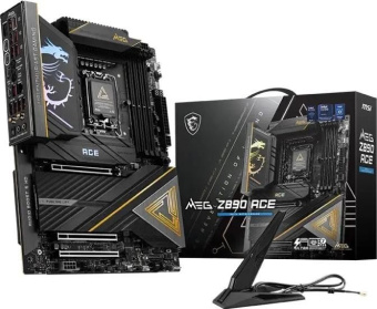 Материнская плата Socket-1851 MSI MEG Z890 ACE (Z890) 4*DDR5 Thunderbolt HDMI USB-C ATX
