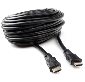 Кабель соединительный HDMI (m) < - > HDMI (m) 20.0м, ver 2.0, Cablexpert, экранированный, черный