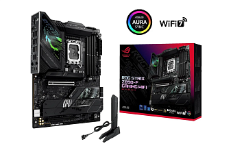 Материнская плата Socket-1851 Asus ROG STRIX Z890-F GAMING WIFI (Z890) 4*DDR5 HDMI DP ATX
