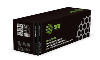 Картридж лазерный Cactus CS-C069HBK 069H для Canon i-SENSYS MF752Cdw MF752/MF754Cd черный (7600стр.)