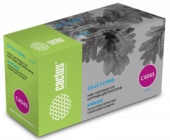 Картридж лазерный Cactus CS-CLT-C404S для Samsung, голубой