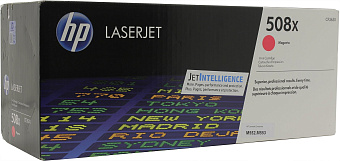Картридж лазерный HP 508X (CF363X) для HP Color LaserJet Enterprise M552 пурпурный