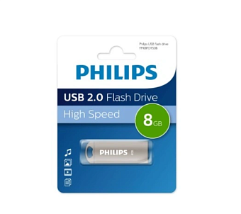 Флешка 8Gb PHILIPS IRON 2.0 USB 2.0