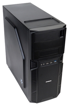 Корпус Zalman Z1 (Miditower, 199x432x457мм, ATX, без БП) Black