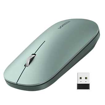 Мышь беспроводная UGREEN MU001 4000dpi Green