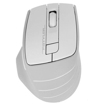 Мышь беспроводная A4Tech Fstyler FG30 2000dpi белый/серый