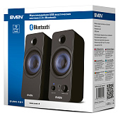 Акустическая система SVEN 431 (2х3W, Bluetooth, USB) черный