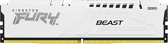 Модуль памяти DDR5 16Gb 6400MHz Kingston FURY Beast White EXPO CL32