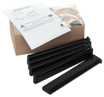 Аксессуар для мебели Крестовина Бюрократ Fingal для офис.кресла черный металл (CROSS/FINGAL)