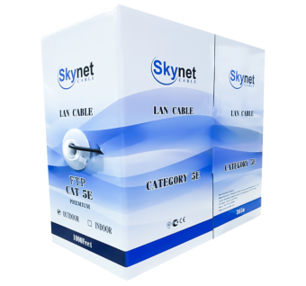 Кабель витая пара внутренний 4 пары UTP кат.5e (305м) медный SkyNet Light