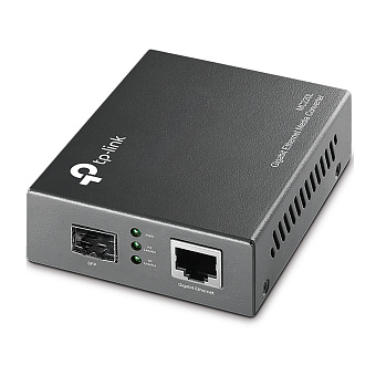 Медиаконвертер TP-Link MC220L 1000 Мбит/с, SFP, черный