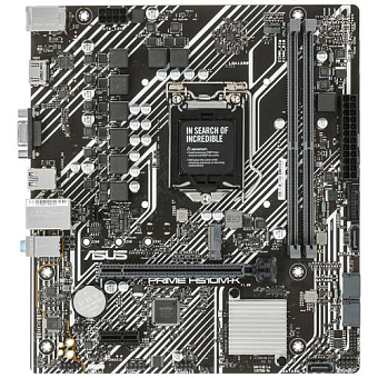 Материнская плата Socket-1200 ASUS PRIME H510M-K (H470) 2*DDR4 M.2 HDMI VGA mATX
