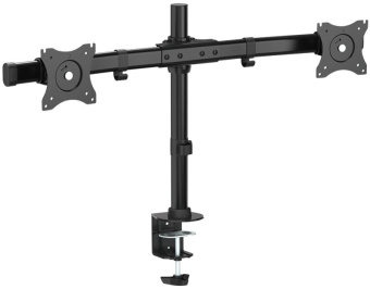 Крепление для монитора Arm Media LCD-T42 (на 2 монитора, наклонно-поворотный, 15-32", 2х10 кг) черны