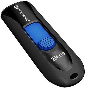 Флешка 256Gb Transcend JetFlash 790 USB3.0, черный