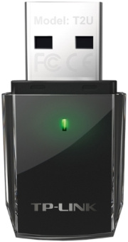 Сетевая карта USB2.0 TP-Link Archer T2U AC600 (802.11ac/a/b/g/n, до 433Mbps, 2.4GHz, 5GHz)