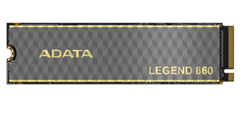 Накопитель SSD M.2 .500Gb ADATA Legend 860 (PCI-E 4.0 x4, 5000/3000 Мбайт/сек)