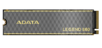 Накопитель SSD M.2 .500Gb ADATA Legend 860 (PCI-E 4.0 x4, 5000/3000 Мбайт/сек)
