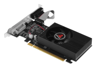 Видеокарта 4Gb Biostar GT730-4GB D3 LP  (GT 730) GDDR3 128bit HDMI DVI VGA