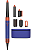 Стайлер Dyson AirWrap i.d. Complete Long HS08 Vinca Blue/Topaz