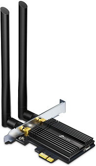 Сетевая карта PCI-E TP-Link Archer TX50E AX3000 (802.11ax/ac/b/g/n/a, 2.4/5GHz, Bluetooth)