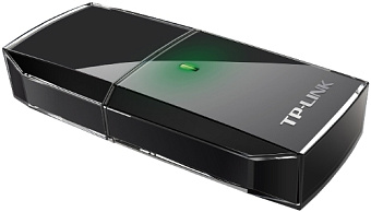 Сетевая карта USB2.0 TP-Link Archer T2U AC600 (802.11ac/a/b/g/n, до 433Mbps, 2.4GHz, 5GHz)