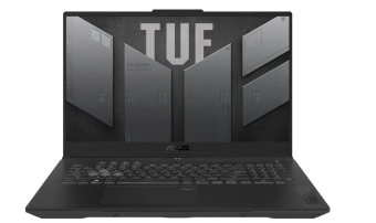Ноутбук ASUS TUF Gaming A17 FA707NUQ-HX010 Ryzen 7 170/16G/512 SSD/RTX4050-6G/17.3"FHD/DOS