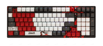 Клавиатура проводная A4Tech Bloody S98 Naraka BLMS Plus (маханика BLMS Red Plus, RGB) + 12 шт красных BLMS свитчей