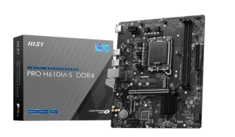 Материнская плата Socket-1700 MSI PRO H610M-S DDR4 (H610) 2xDDR4 HDMI mATX