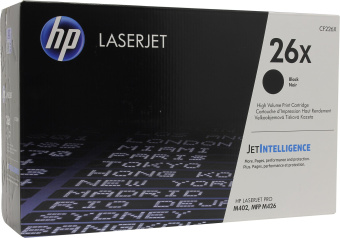 Картридж лазерный HP 26X (CF226X) для HP Pro M402/M426, 9000 стр. черный
