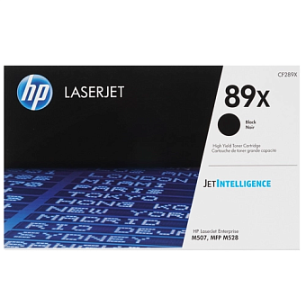 Картридж лазерный HP 89X (CF289X) для HP M507/M528. черный
