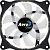 Вентилятор для корпуса 120mm Aerocool COSMO 12 FRGB MOLEX (1000об/мин, 24 дБ, Fixed RGB)