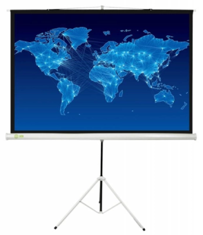 Экран для проектора Cactus 150x150см Triscreen CS-PST-150x150 1:1 напольный рулонный черный