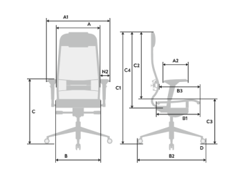 Кресло Samurai L1-3D - EcoLeather(Infinity) (экокожа, подлокотники 3D+) Черный