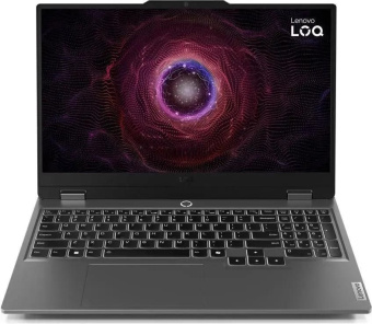 Ноутбук Lenovo LOQ 15IRX10 Core i7 14700HX/16G/512 SSD/RTX5060-8G/15.6"FHD/DOS/Grey