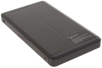 Внешний контейнер USB3.0 -> SATA 2.5", Gembird EE2-U3S-2-BL, алюминий, чёрный