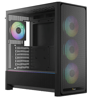 Корпус Ocypus Delta C70 BK 4ARGB ATX Black