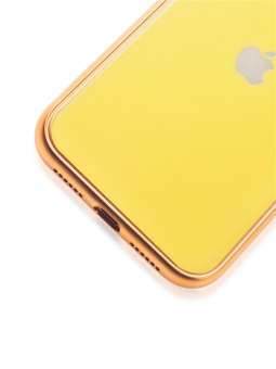 Чехол для смартфона Apple iPhone 11 6.1" - Gurdini Matt Silicone overlay золотой
