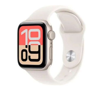 Смарт-часы Apple Watch SE 2025 40mm Sport Band Starlight (сияющая звезда)