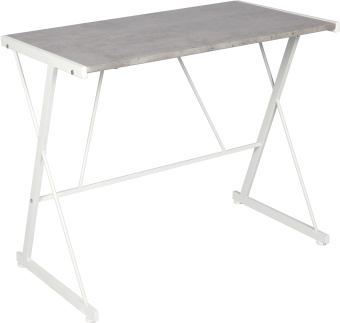 Стол компьютерный Tetchair WD-09 [concrete] металлокаркас + столешница МДФ 15 мм