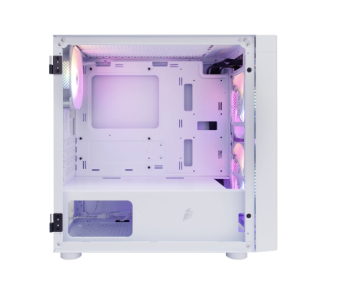 Корпус 1STPLAYER DK D3-B FRGB mATX White