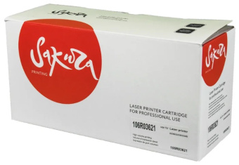 Картридж лазерный Sakura SA106R03621 (106R03621) для Xerox Phaser 3330, WorkCentre 3335, 3345, черный
