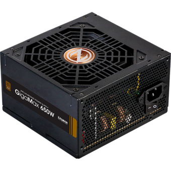 Блок питания 650W Zalman ZM650-GVII (120mm, 24+8pin, 2*8pin, 5*Sata, 3*IDE, 80 PLUS Bronze)