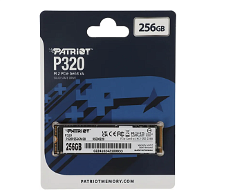 Накопитель SSD M.2 256Gb Patriot P320P256GM28 (PCI-E 3.0 x4, 2200/1700 Мбайт/сек)
