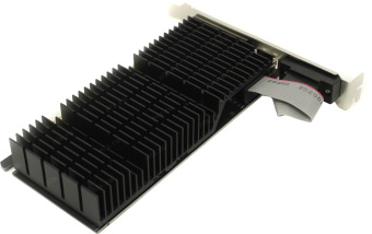 Видеокарта 1Gb AFOX AF710-1024D3L5 (GT710) GDDR3 64bit DVI HDMI VGA
